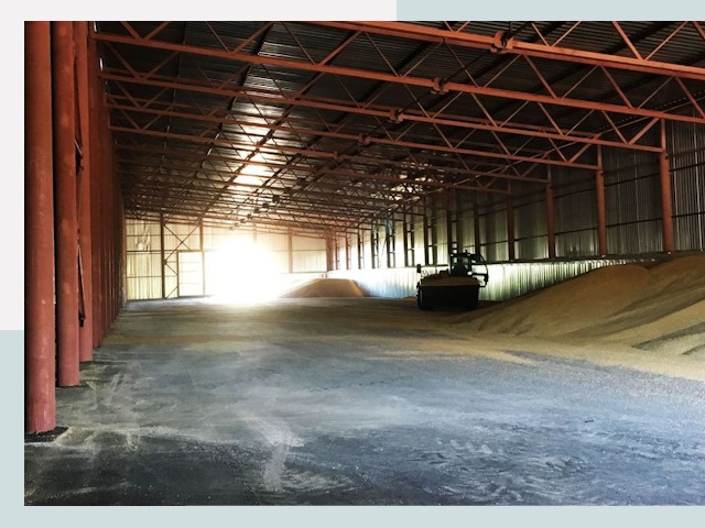 Строительство зернохранилищ в Сургуте