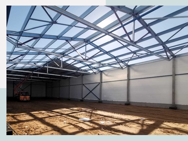 Строительство сенохранилищ в Сургуте