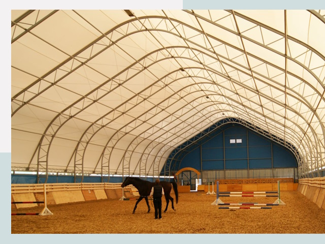 Строительство конных манежей в Сургуте