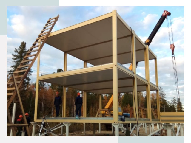 Строительство модульных здания Сургут