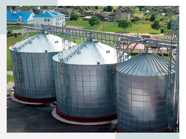 Металлические силосы в Сургуте