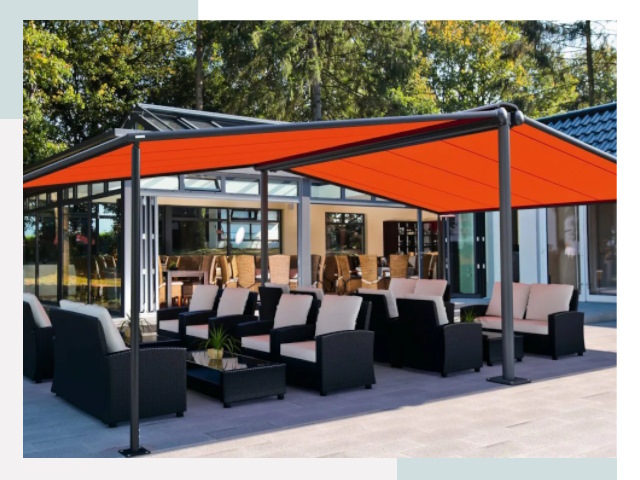 Навесы для кафе и ресторанов в Сургуте