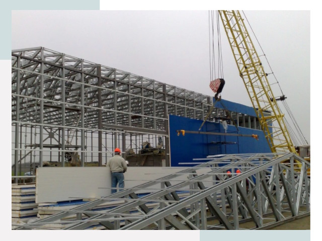 Монтаж ангаров в Сургуте